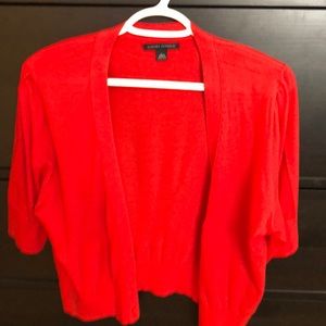 Banana Republic size L red-orange crop sweater